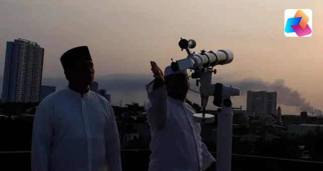 Selanjutnya hasil Rukyatul hilal tersebut akan dilaporkan sebagai bahan pertimbangan sidang isbat awal Ramadan 1444 Hijriah. (nusantaranews-today/Herman Zakharia)