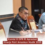 DPR Apresiasi Kinerja Polri dalam Pengamanan Mudik Lebaran 2025, Arus Lebih Lancar dan Angka Kecelakaan Sumut Menurun Drastis