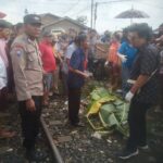 **Kecelakaan Menewaskan Pengendara Sepedamotor Ditabrak Kereta Api di Pematangsiantar**