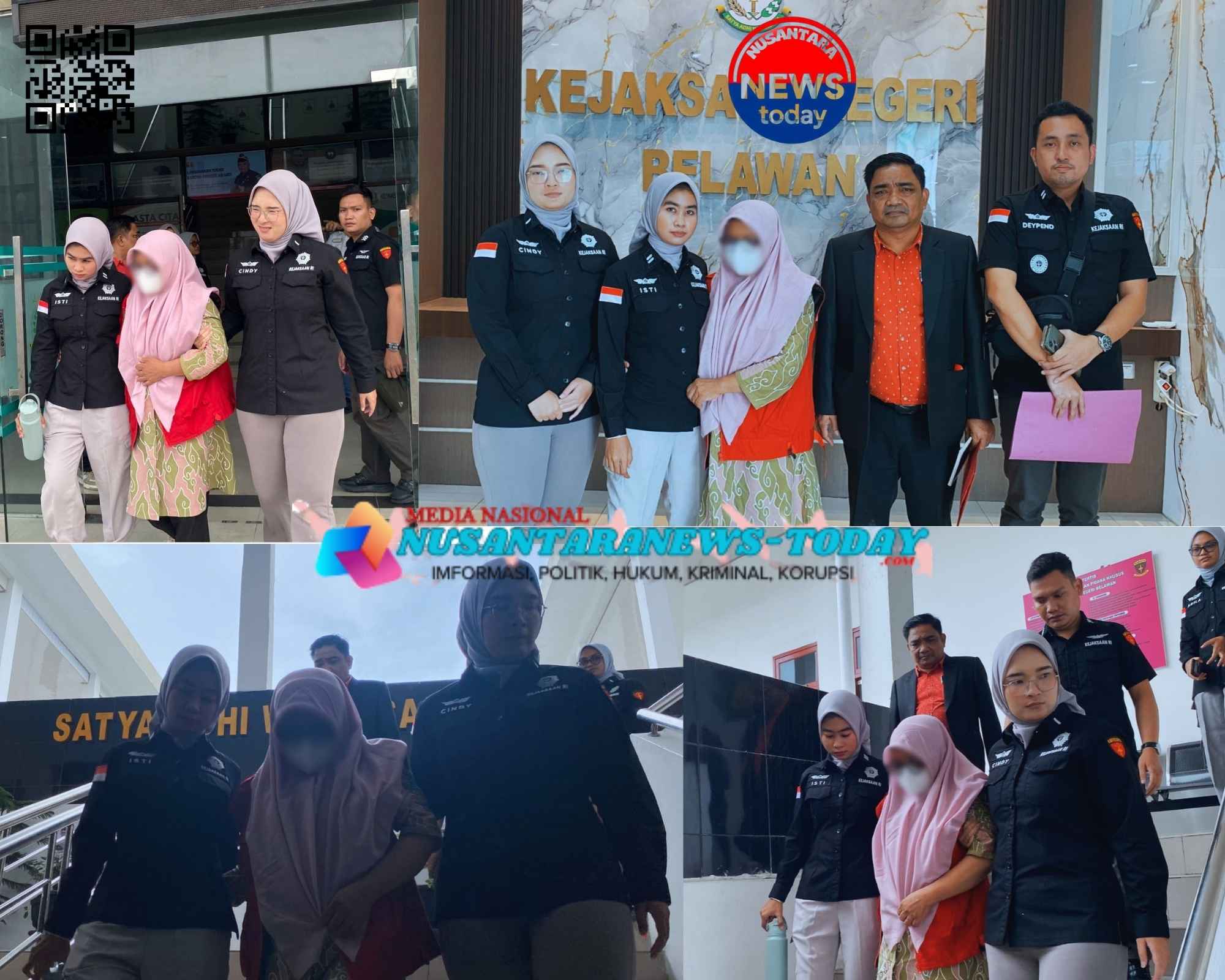Penetapan dan Penahanan tersangka inisial RN dalam perkara tindak pidana korupsi Dana Bantuan Operasional Sekolah pada SMA Negeri 19 Medan Tahun 2022 sd Tahun 2023