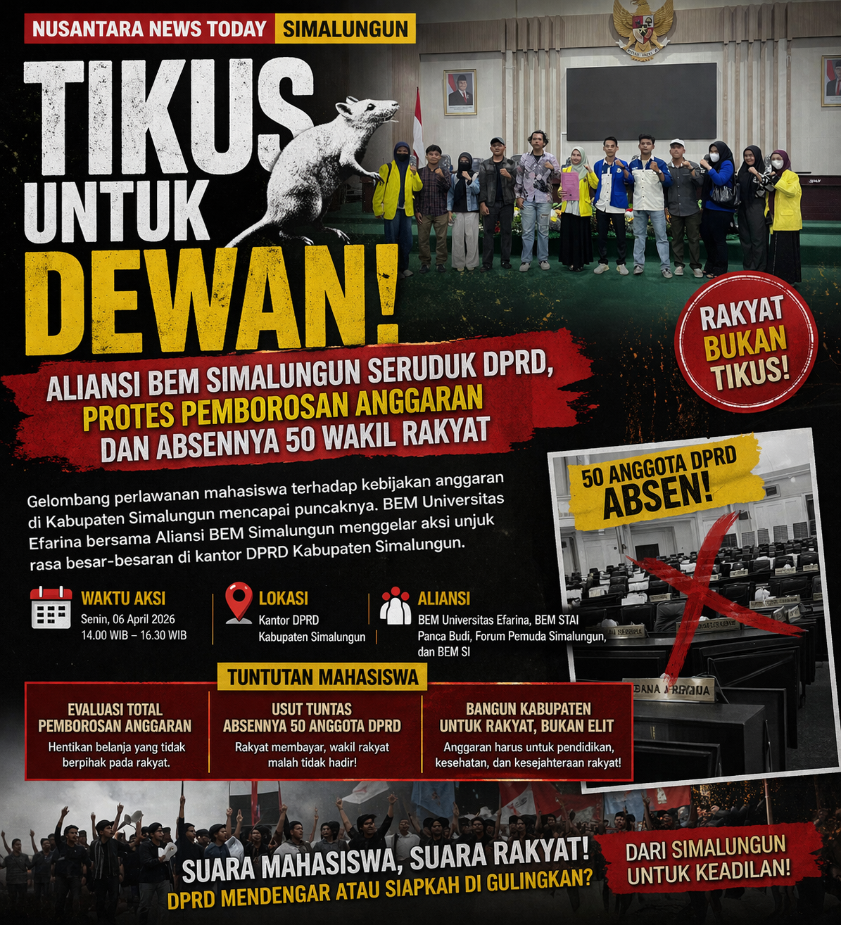 NUSANTARA NEWS TODAY BEM