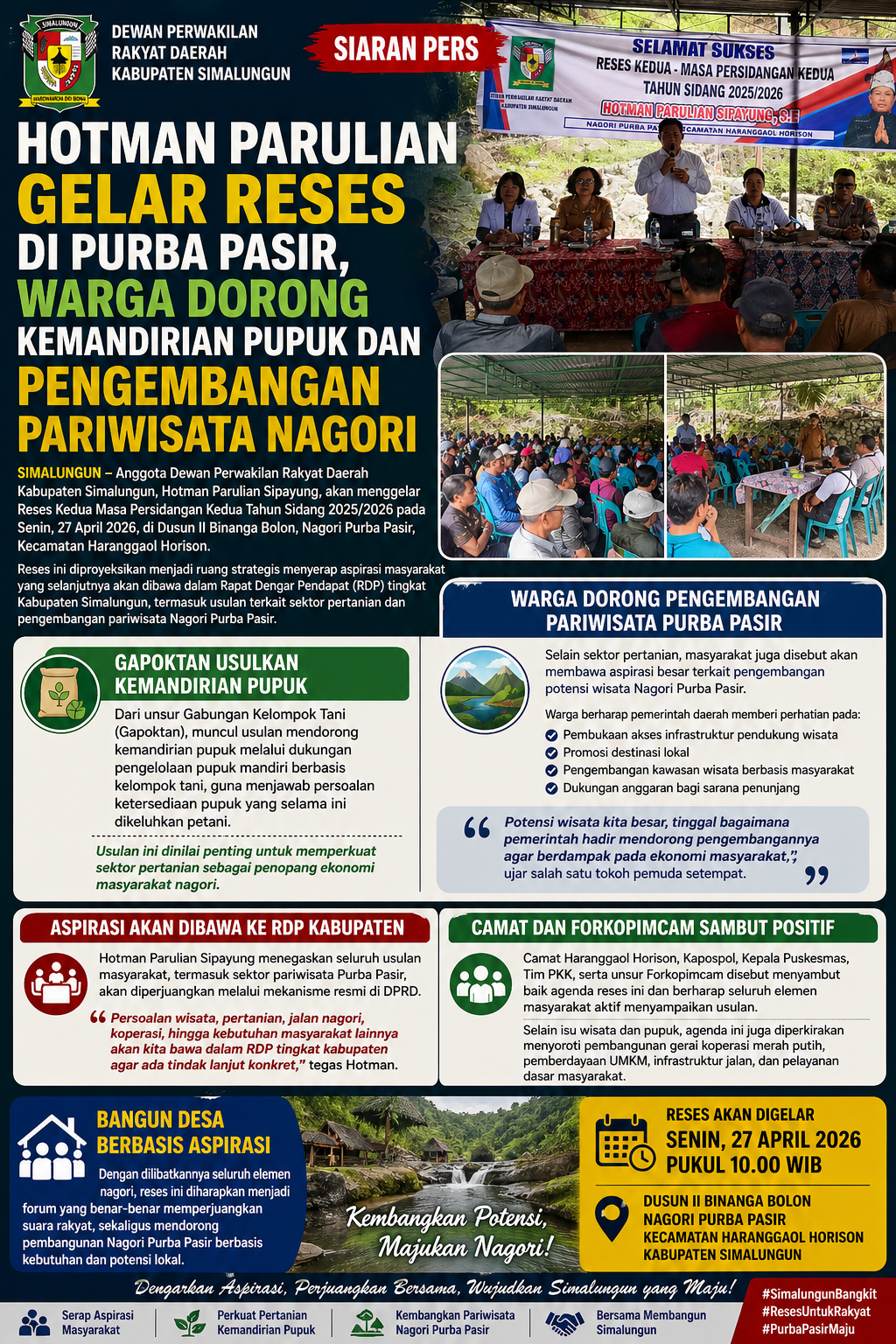 file_00000000e5c471fab642ab54c74188a5 Hotman Parulian Gelar Reses di Purba Pasir
