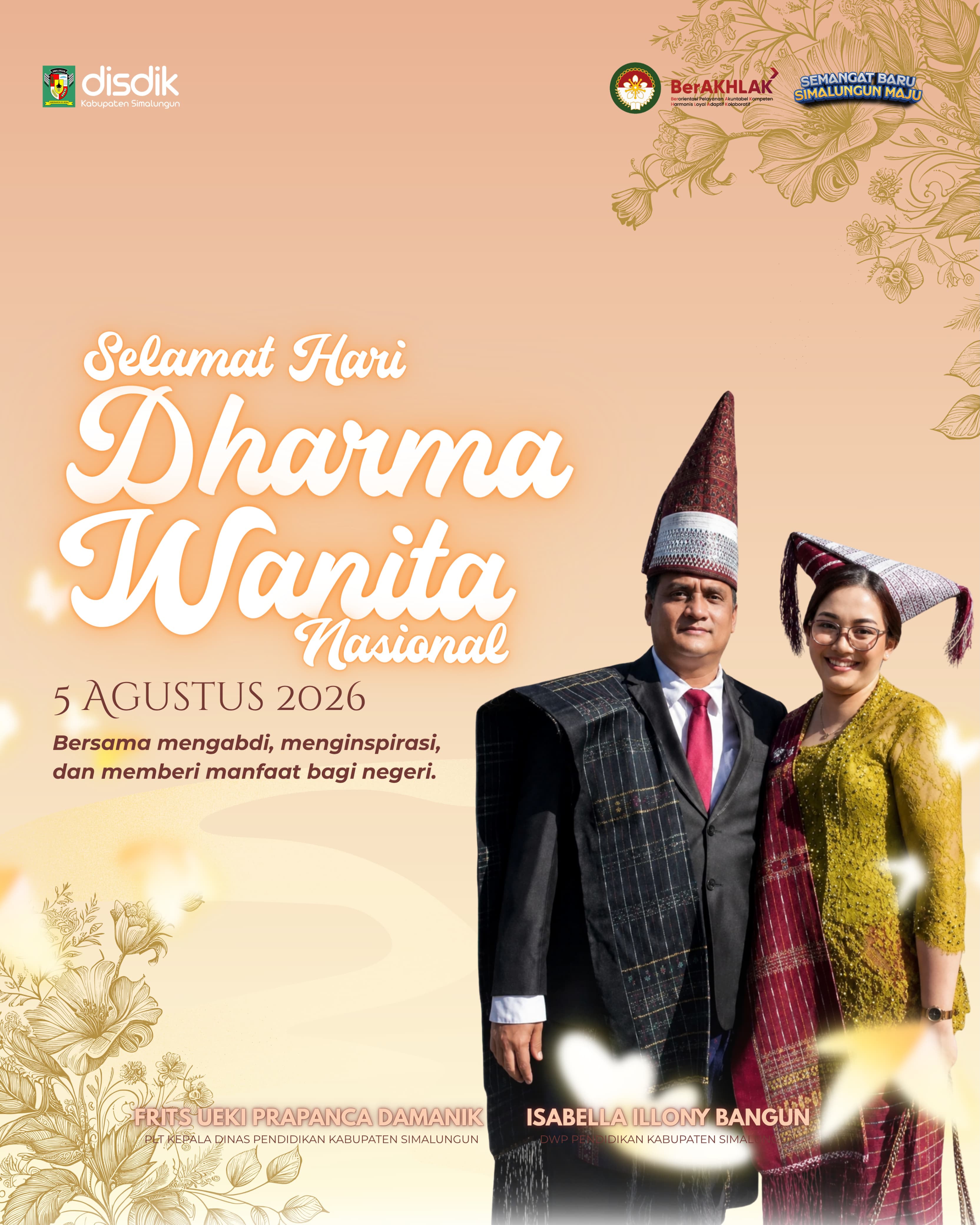 Disdik Kabupaten Simalungun Apresiasi Peran Perempuan dalam Pendidikan di Hari Dharma Wanita Nasional 2026