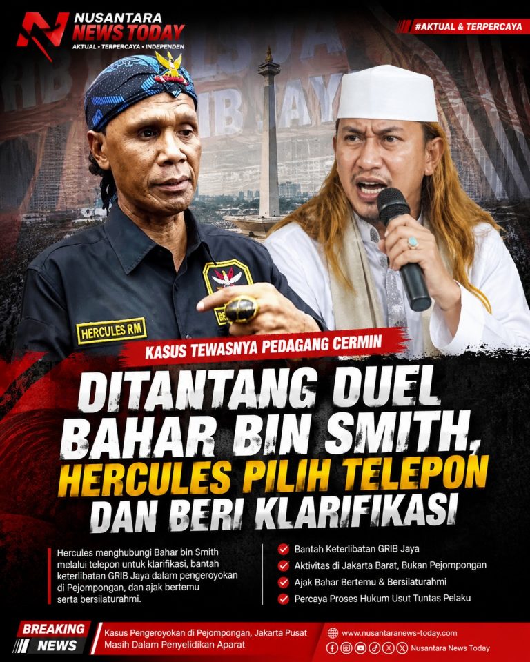 Hercules Telepon Bahar bin Smith, Klarifikasi Dugaan Keterlibatan Kasus Pengeroyokan