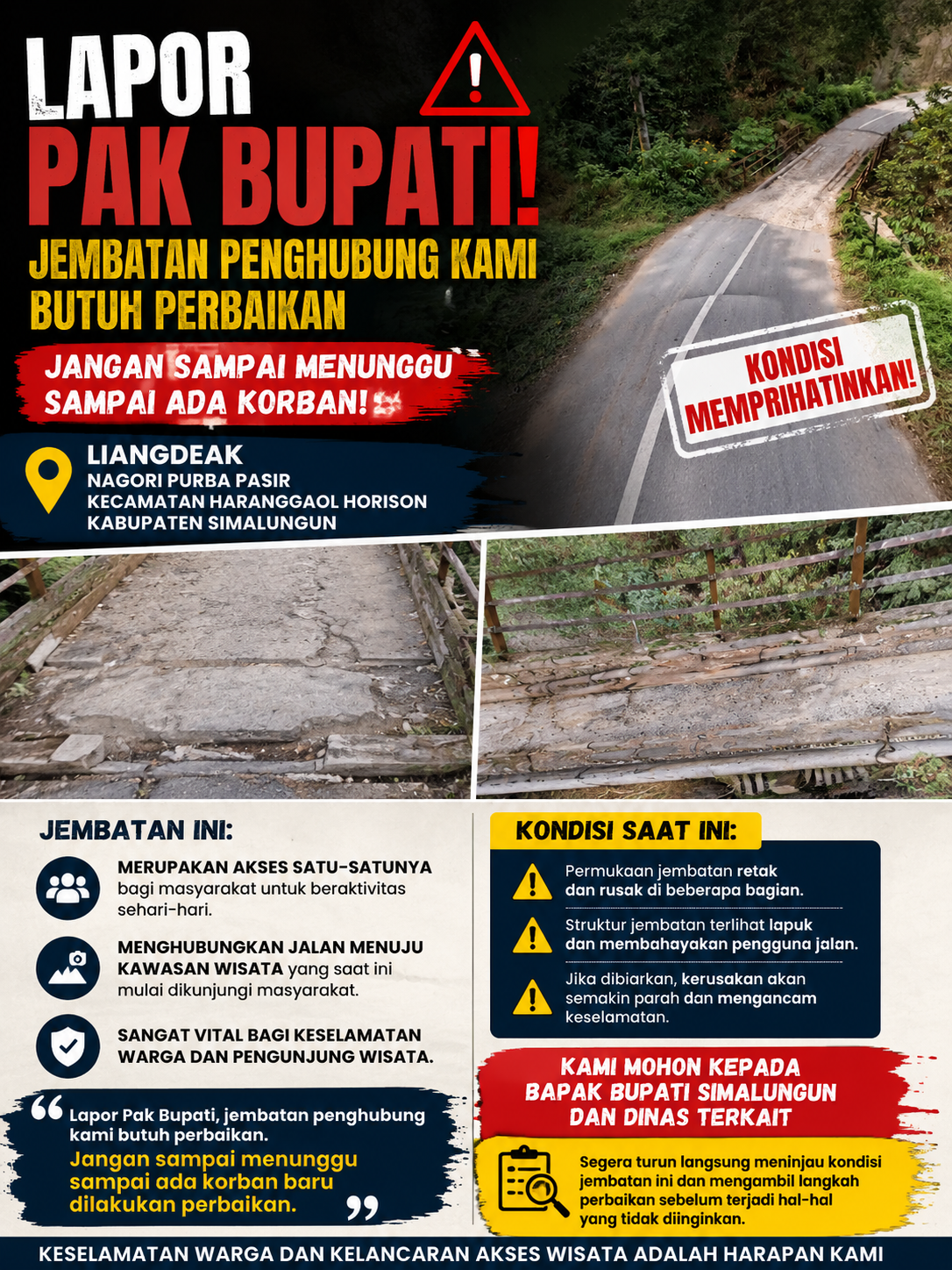 jembatan liang deak jembatan liang deak