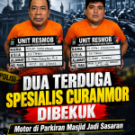 file_0000000039d081fb9400069d0de0c3cb Parkiran Masjid Jadi Sasaran, Dua Terduga Spesialis Curanmor Dibekuk Polrestabes Medan