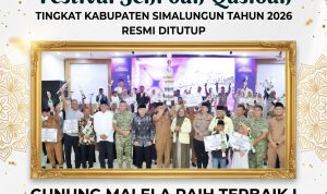 Festival Seni dan Qasidah Simalungun 2026 Resmi Ditutup, Gunung Malela Raih Terbaik I