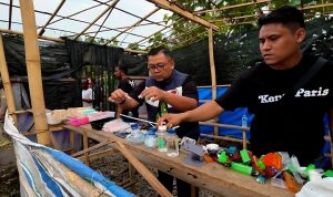 Enam Barak Diduga Sarang Narkoba Dibakar, Bantaran Rel Medan–Binjai Kembali Disorot