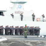 703 Prajurit Getarkan Dermaga Belawan: TNI Kuat Bersama Rakyat di HUT ke-81