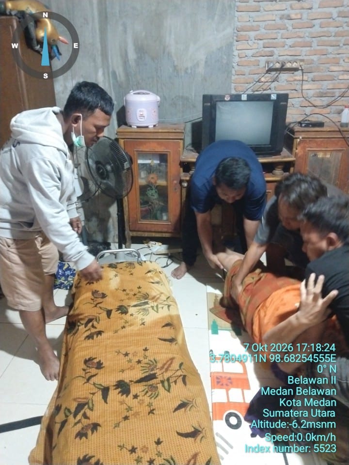 Wujud Nyata Program “Medan untuk Semua”: Plt Kepala UPT Puskesmas Belawan Tinjau Langsung Pemulihan Pasien Pasca-Operasi di RS PHC