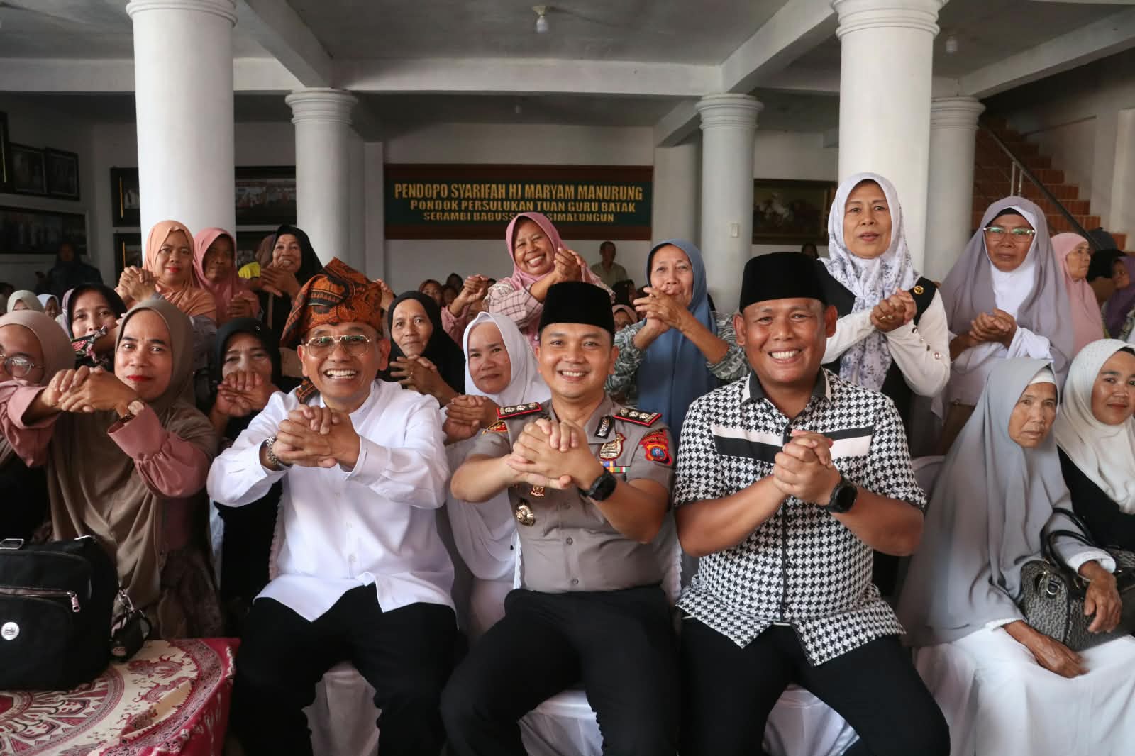 IMG-20261018-WA0027 Kapolres Simalungun Wakili Kapolda Sumut di Haul ke-17 TGB, Sekitar 900 Orang Hadir