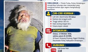 IMG-20261021-WA0004 Pria Lansia Tanpa Identitas Ditemukan Meninggal di Hinalang, Polsek Purba Imbau Keluarga atau Warga yang Mengenal Segera Hubungi Polisi