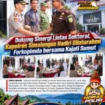 Dukung Sinergi Lintas Sektoral, Kapolres Simalungun Hadiri Silaturahmi Forkopimda bersama Kajati Sumut