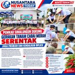 Jaga Pasokan dan Stabilitas Harga, Pemkab Simalungun Ikuti Gerakan Tanam Cabai Merah Serentak