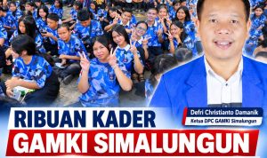 Ribuan Kader GAMKI Simalungun Hadiri Apel Kebangsaan se-Sumatera Utara, Teguhkan Komitmen Jaga NKRI