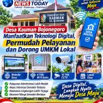 Desa Kauman Bojonegoro Manfaatkan Teknologi Digital, Permudah Pelayanan dan Dorong UMKM Lokal