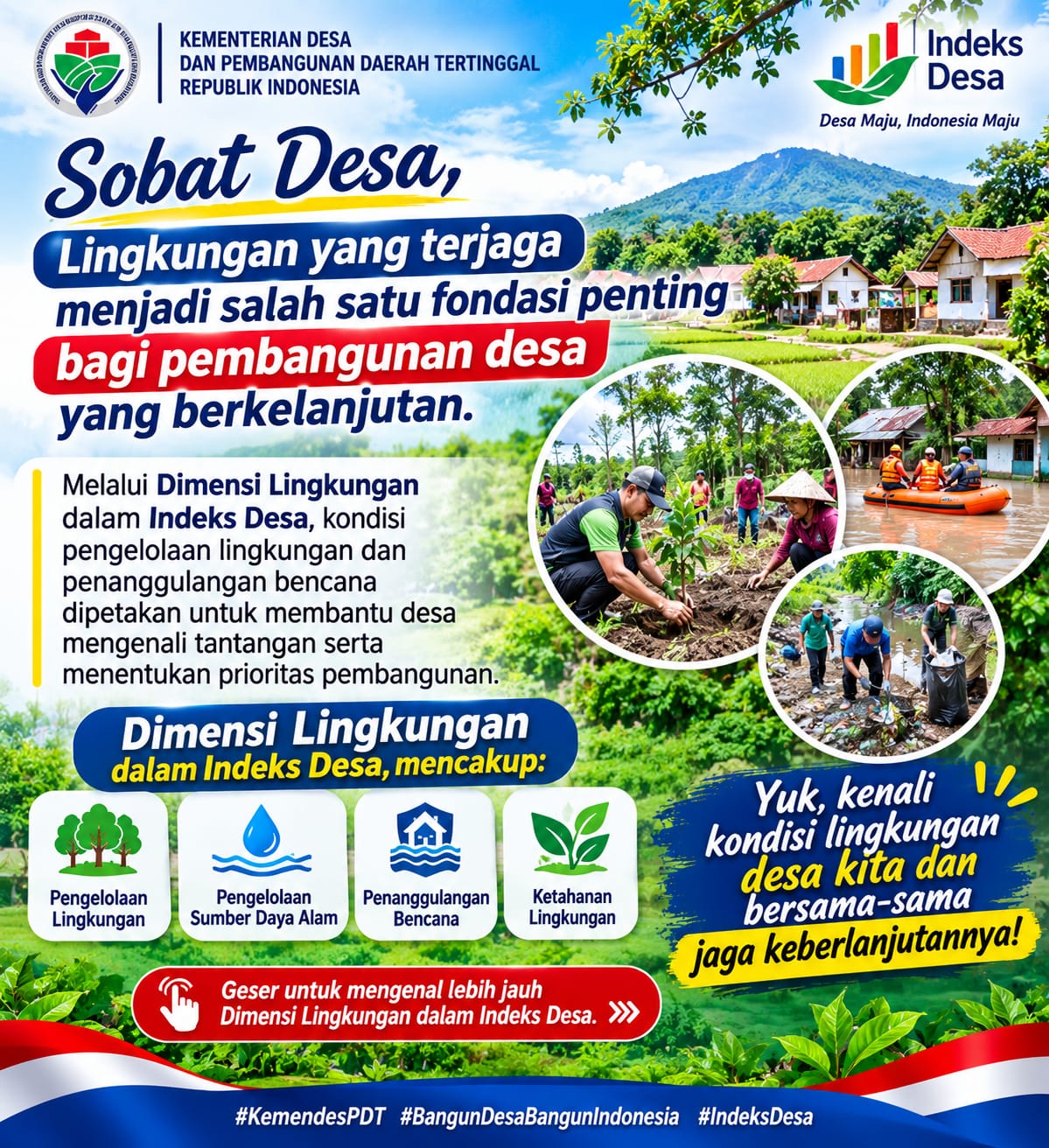 Dimensi Lingkungan dalam Indeks Desa, Upaya Memetakan Kondisi dan Mendorong Pembangunan Desa Berkelanjutan