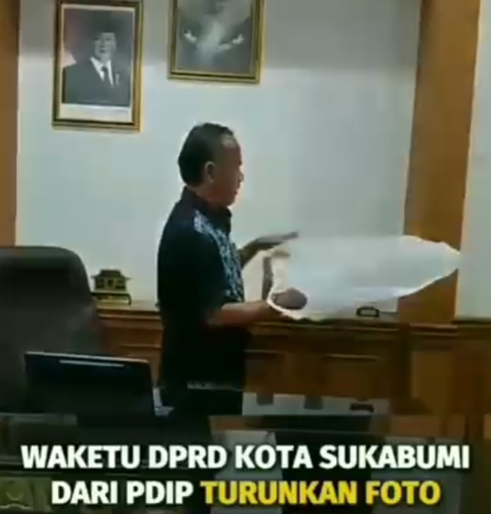 Turunkan Foto Wapres dari Ruang DPRD, Sikap Politik Rojab Asy’ari Dipertanyakan: Etika Dewan atau Simbol Perlawanan?