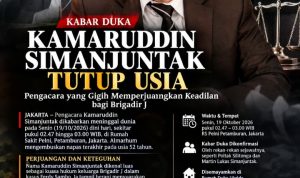 Kamaruddin Simanjuntak Tutup Usia, Publik Kehilangan Sosok Pengacara yang Gigih Memperjuangkan Keadilan bagi Brigadir J